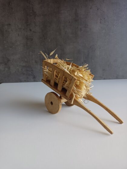 petite charrette en bois